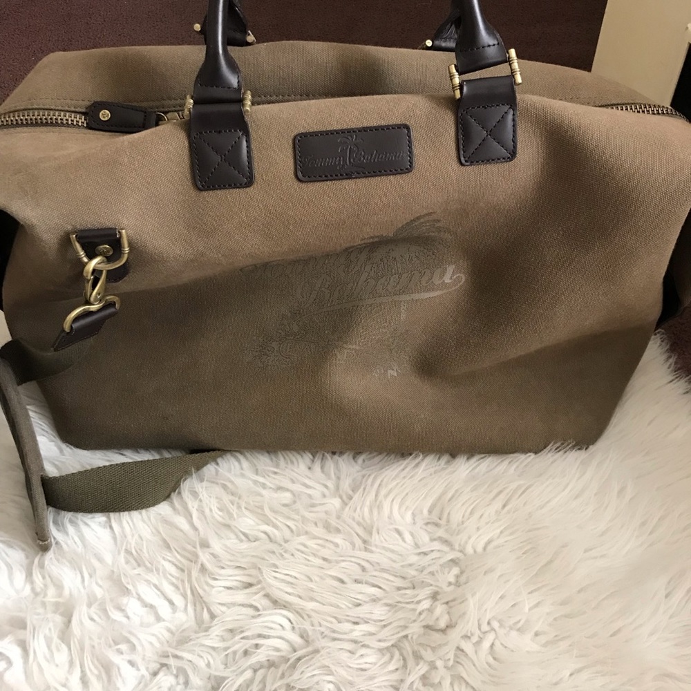 Tommy Bahama Carry On Canvas Carry On - Picture 2 of 8